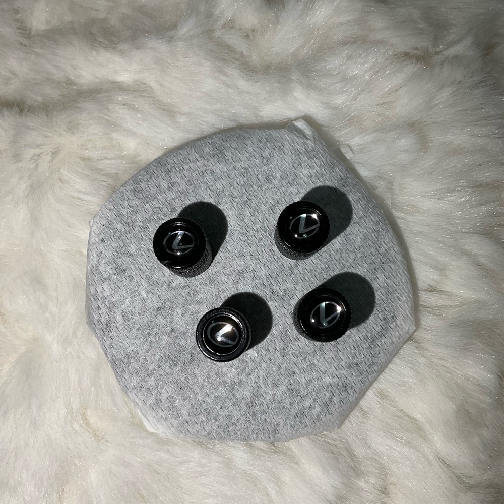 Lexus all Black Valve Caps